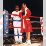 "Angelito" junto a su primer formador, la leyenda termeña Fernando "Maravilla" Sosa.